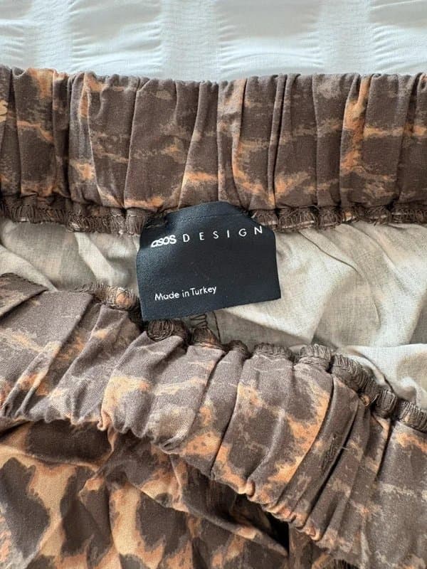 ASOS Leopard print poplin shorts - ASOS Design