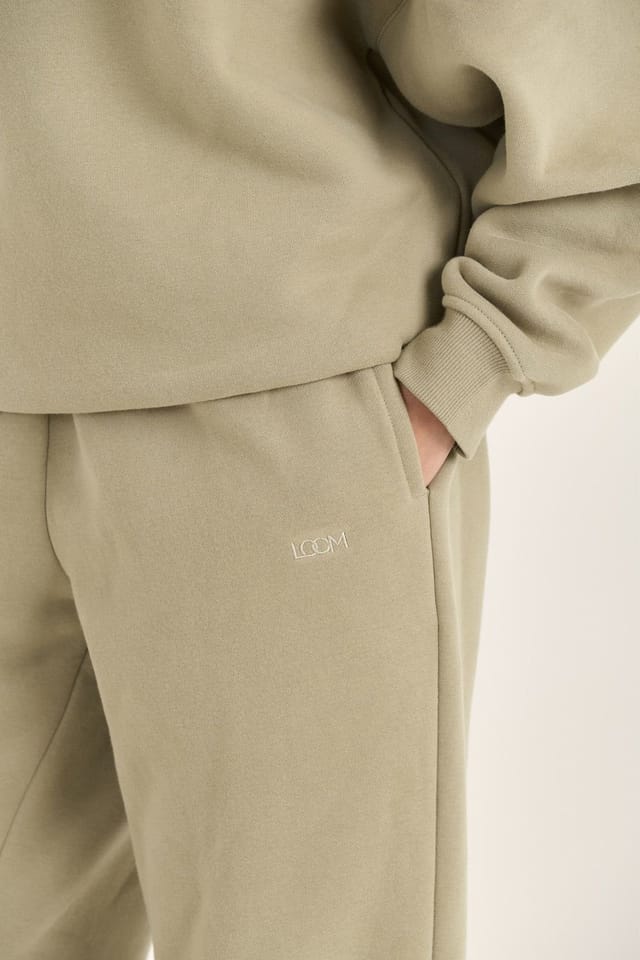 Loom Archives Loom Archives Women's LOOM Straight Leg Jogger in Pale Green - 3