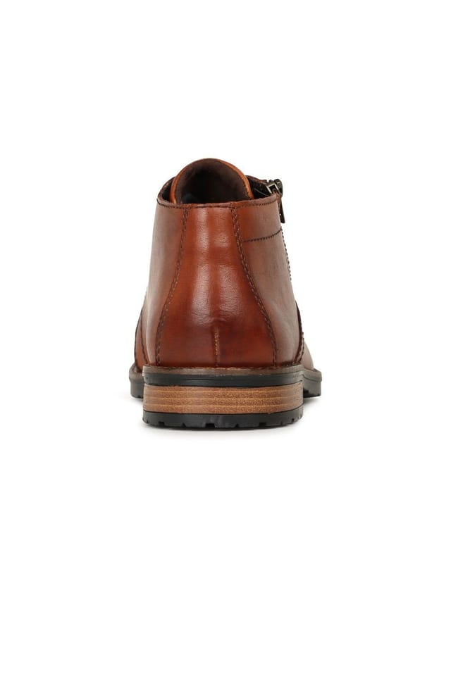 Rieker Rieker Men's 'Topper' Lace Up Ankle Boots in Brown - 3