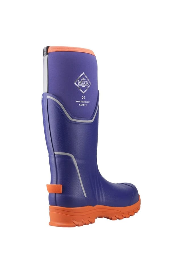 Muck Boots Muck Boots Women's Grit S5 Safety Wellington in Blue - 2