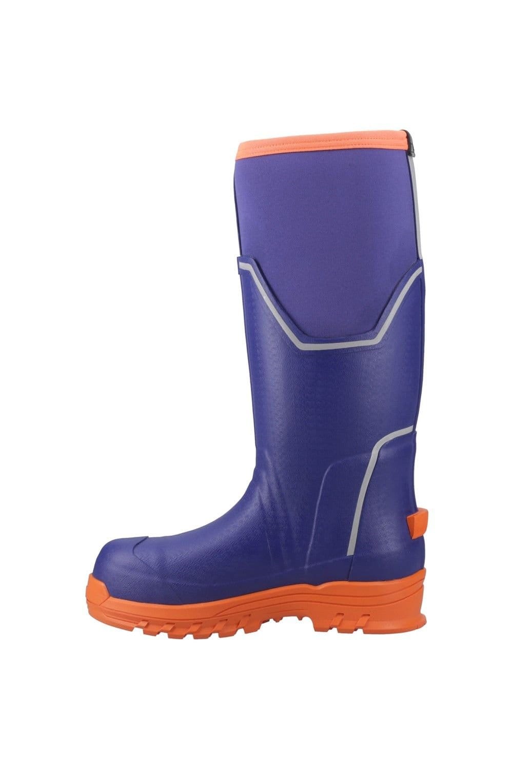 Muck Boots Muck Boots Women's Grit S5 Safety Wellington in Blue - 4