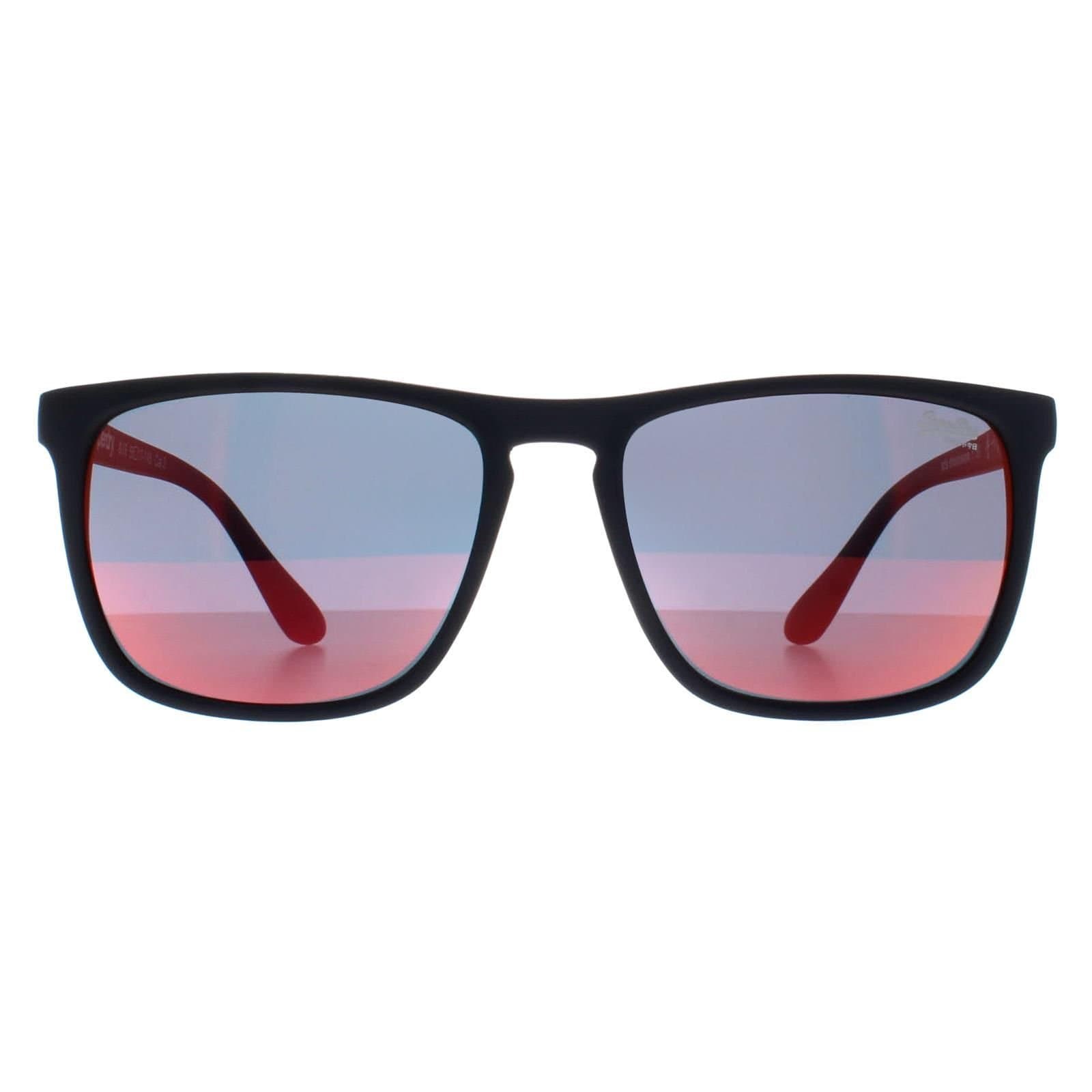 Superdry Superdry Men's Rectangle Rubberised Blue Red Mirror Shockwave