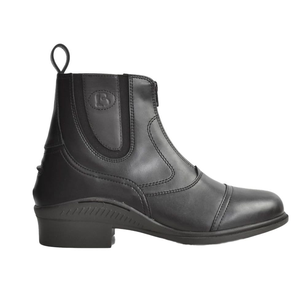 Brogini Brogini Men's Burleigh Easy-Care Paddock Boots in Black - 1