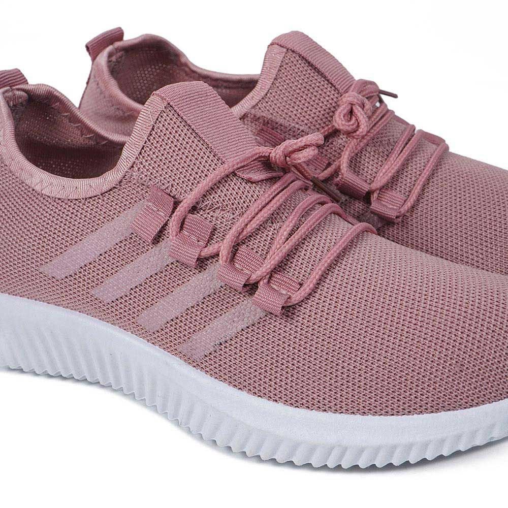 Voltico Voltico Women's Lightweight Sports Trainers Breathable Running Shoes in Dusty Pink - 2