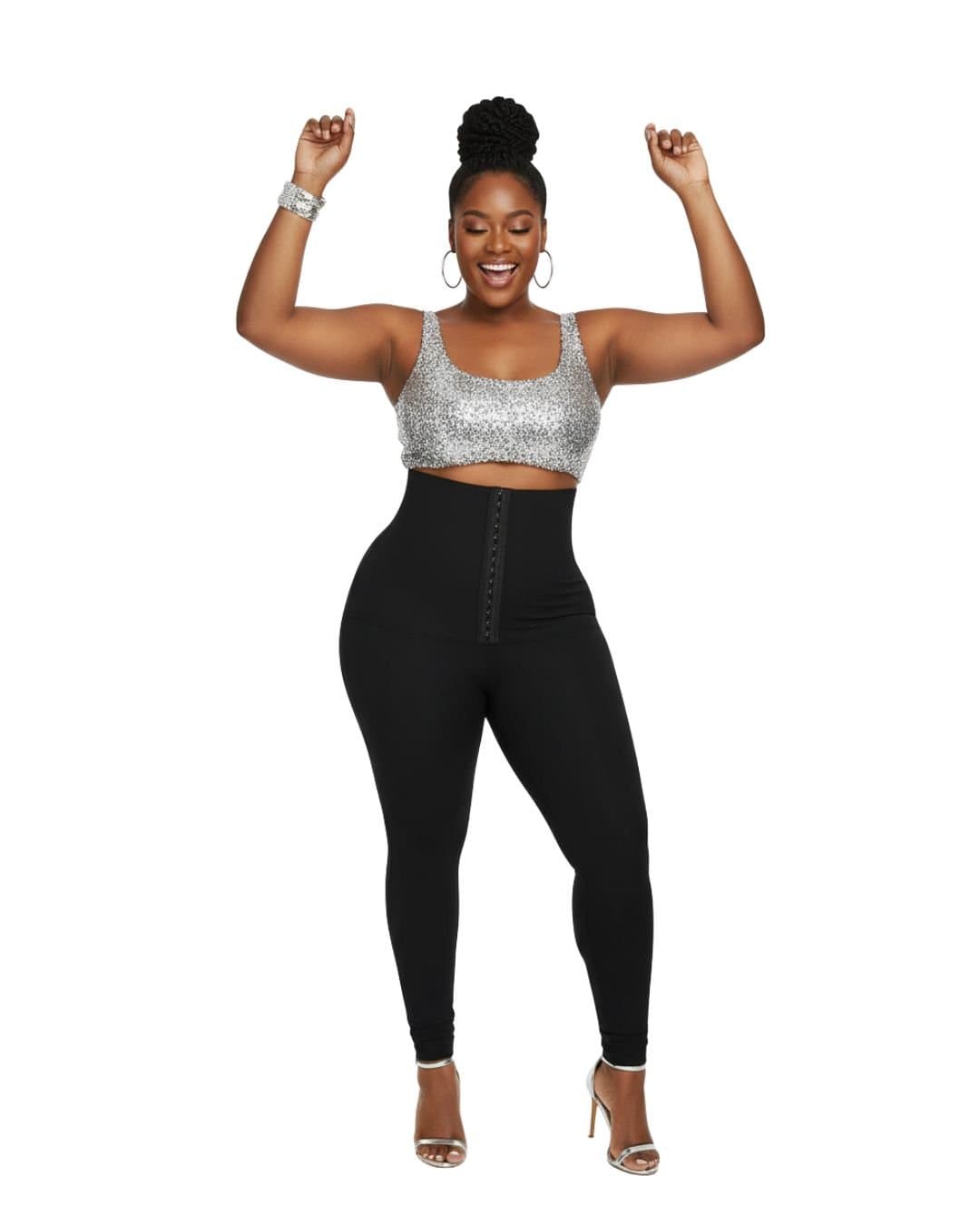 GWB Shapewear GWB Shapewear Black High Waist Tummy Control Leggings
