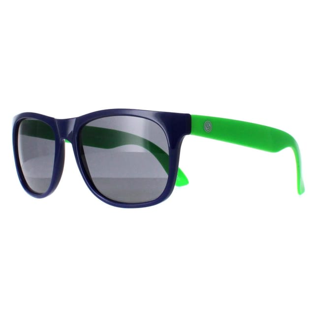 SMARTY SMARTY Men's Rectangle Blue Neon Green Grey X2133 - 2