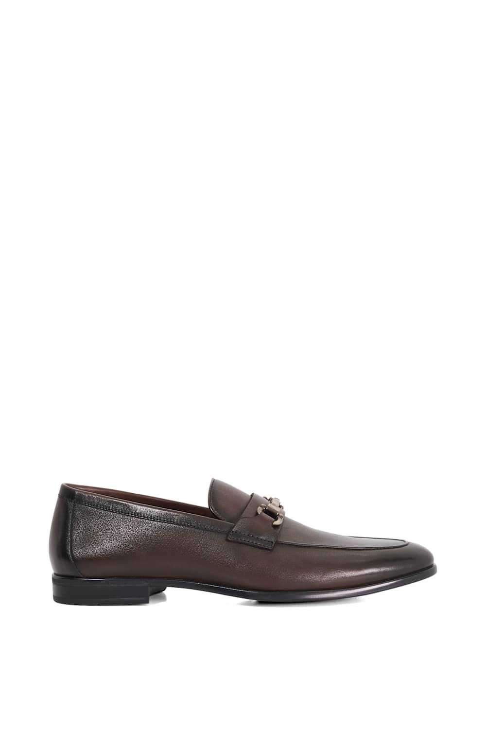 Dune London Dune London Men's 'Seymore' Leather Loafers in Brown - 3