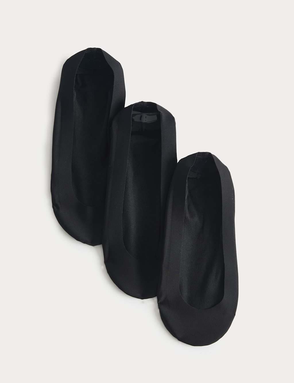 Marks & Spencer M&S 3 Pack Cotton Blend Footsies Black