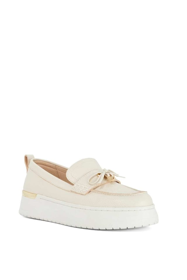 Dune London Dune London Women's 'Glide' Leather Loafers in Natural - 2