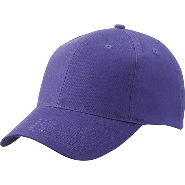 Myrtle Beach Myrtle Beach Men's 6 Panel Brushed Cotton Baseball Cap in Mauve - 2