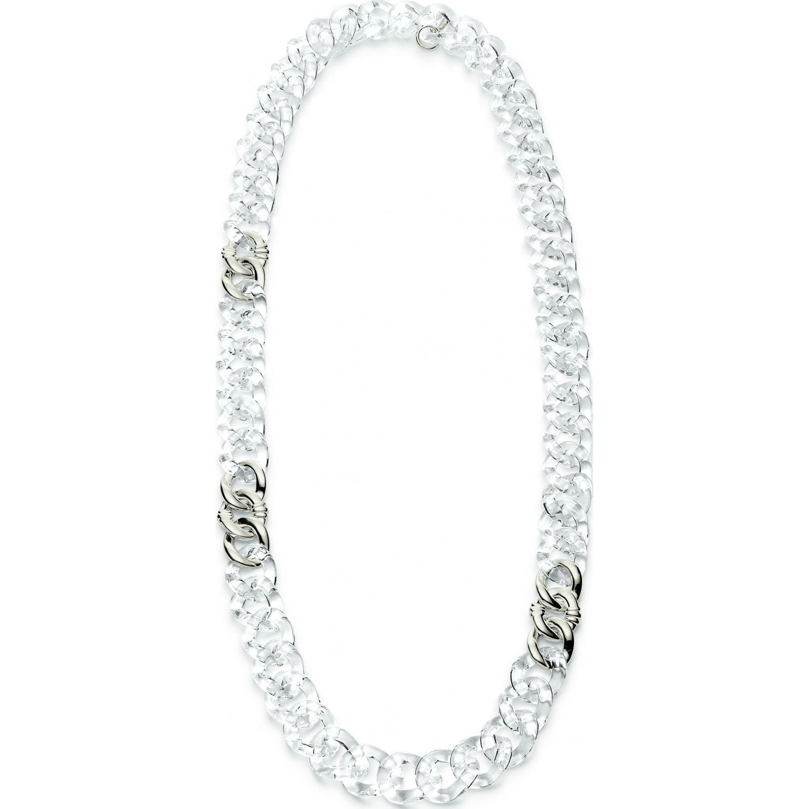 Folli Follie Folli Follie Women's 4N1F093C Necklace in White - 1