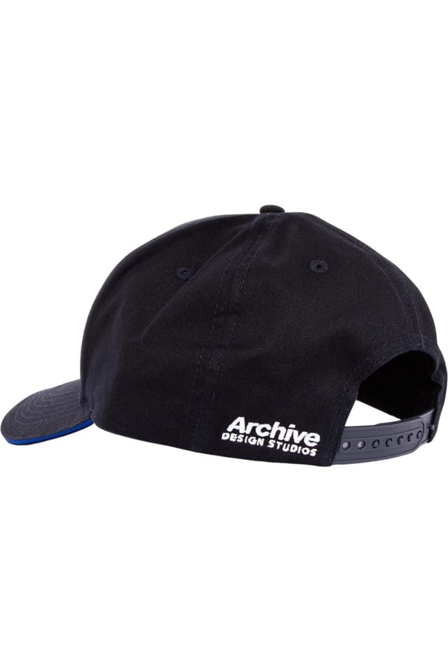Archive Design Studios Archive Design Studios Men's Cap in Navy - 2