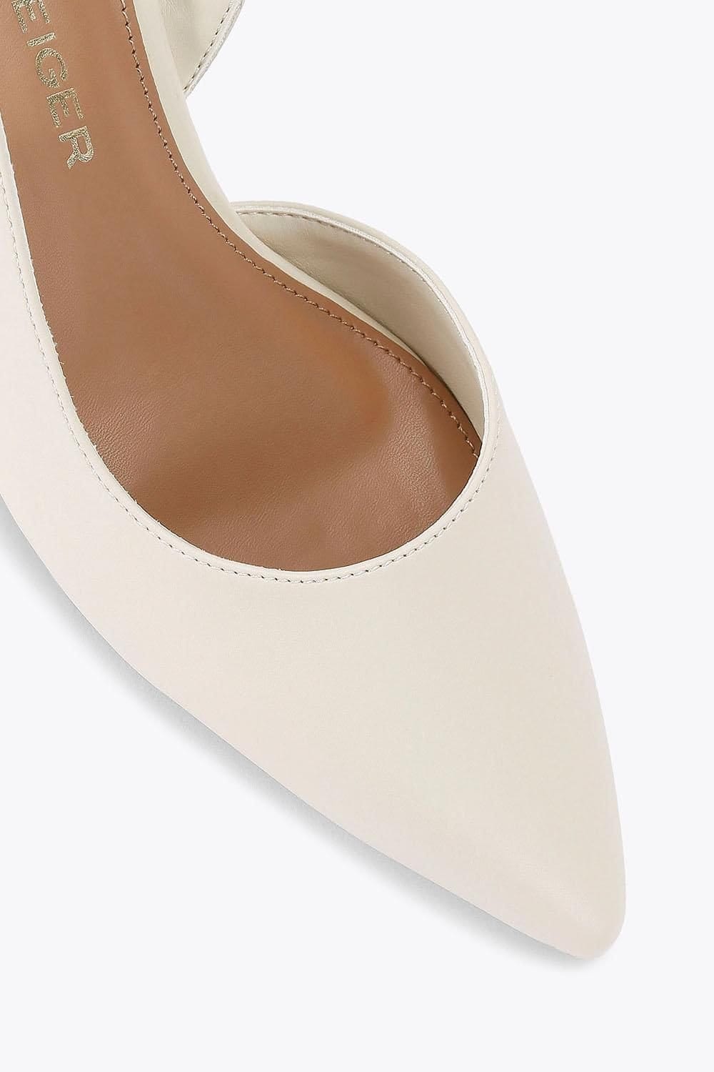 KG Kurt Geiger KG Kurt Geiger Women's 'Aria Low2' Heels in Cream - 4