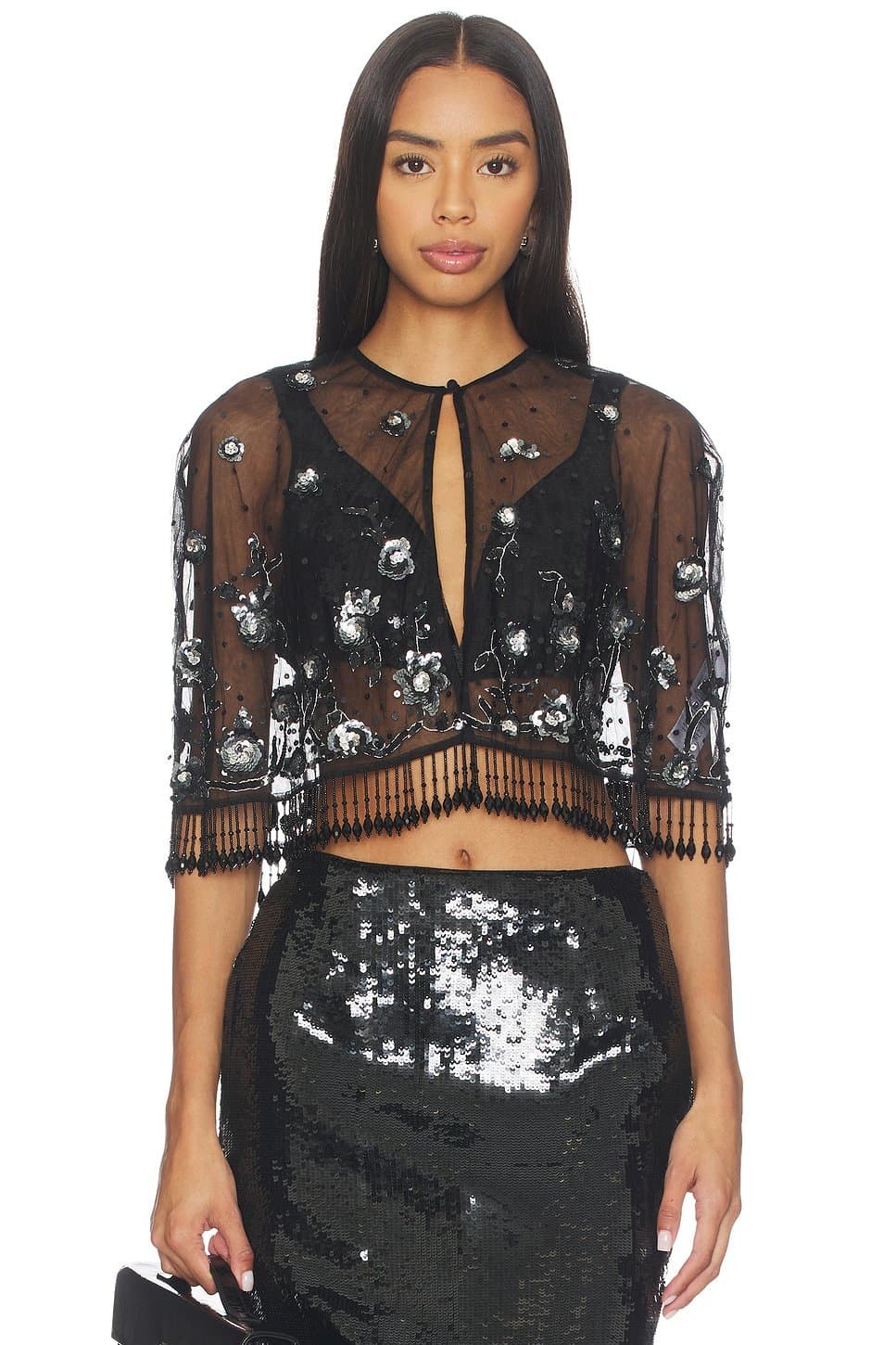 revolve Rahul Mishra Mandala Cape