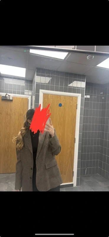 Bershka Bershka Oversized Brown Blazer