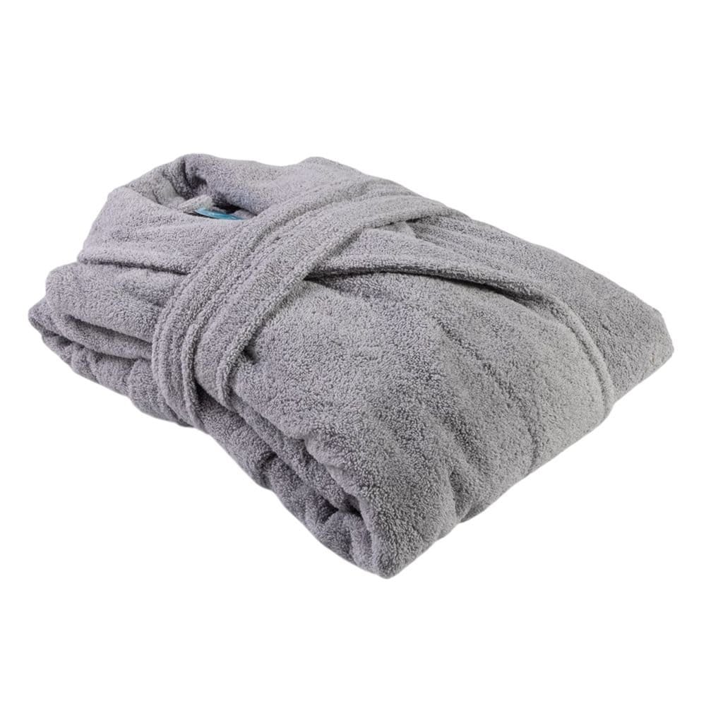 ARTG Women's Shawl Collar Robe in Light Grey