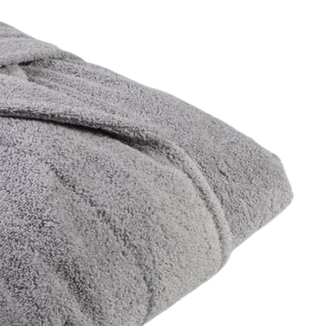 ARTG ARTG Women's Shawl Collar Robe in Light Grey - 2