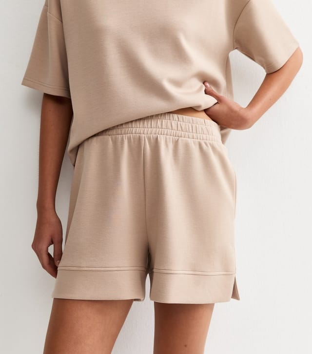 New Look Women's Premium Mink Side Split Shorts New Look - 2