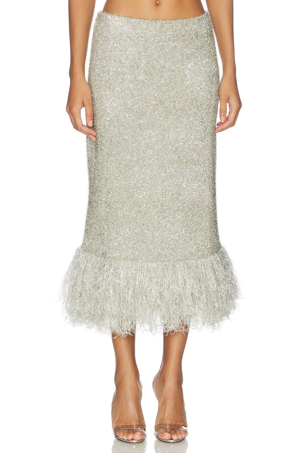 revolve Brink Tinsel Skirt