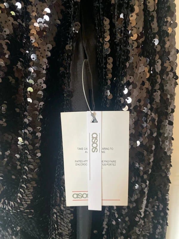 ASOS Asos sequin dress evening gown new with tags