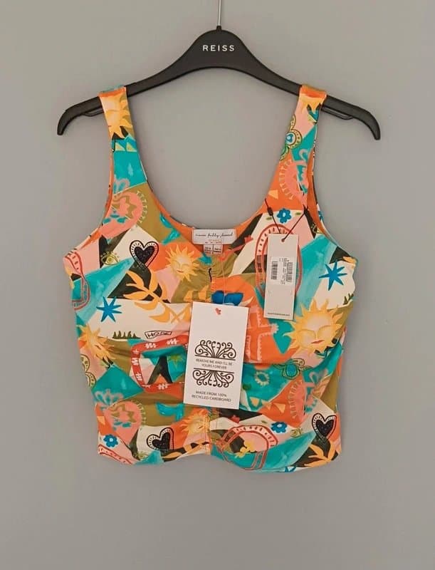 Never Fully Dressed Never Fully Dressed Bright Hope Sports Bra - size 16