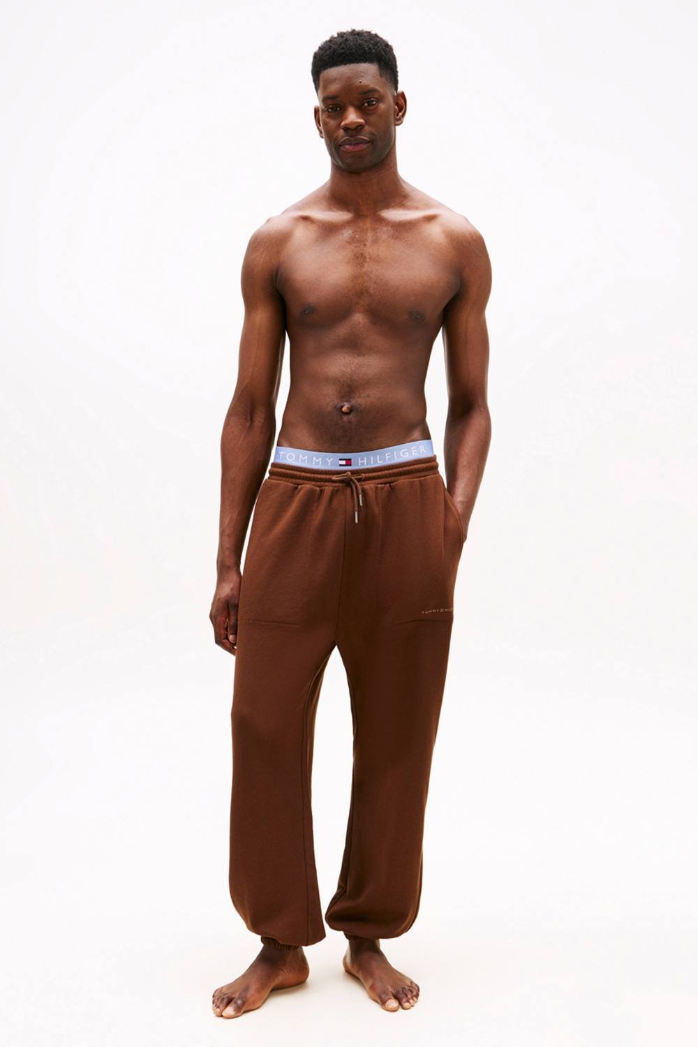 Tommy Hilfiger Tommy Hilfiger Men's Original+ Track Pant Legacy Brown - 2