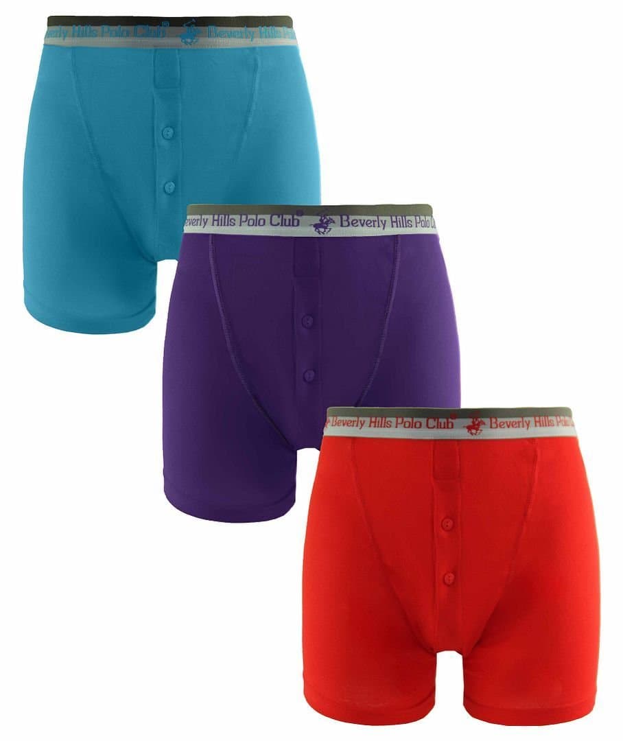 Beverly Hills Beverly Hills Men's Mens 3-Pack Boxer Shorts