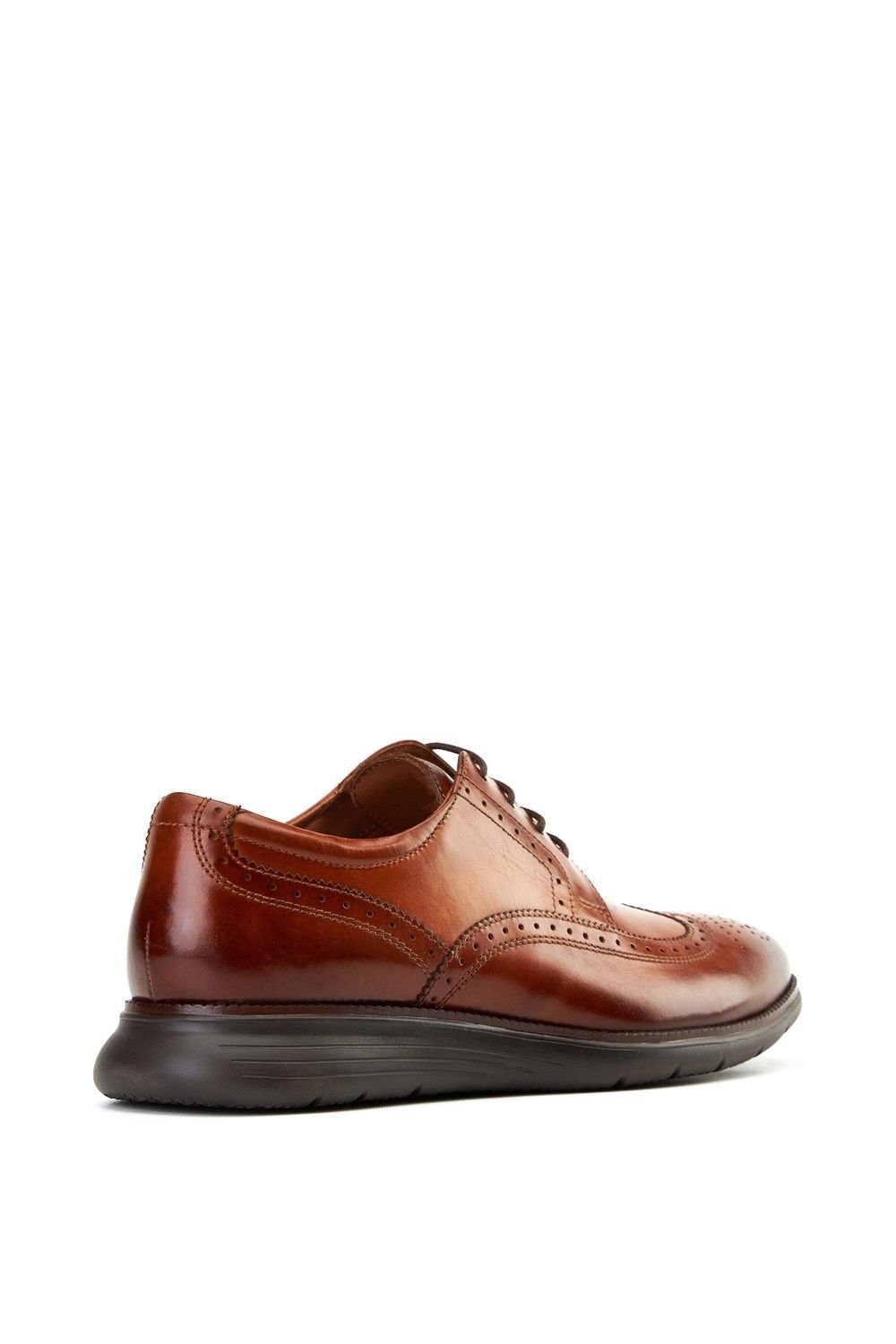 Base London Base London Men's Flight 25 Brogue Shoe in Tan - 2