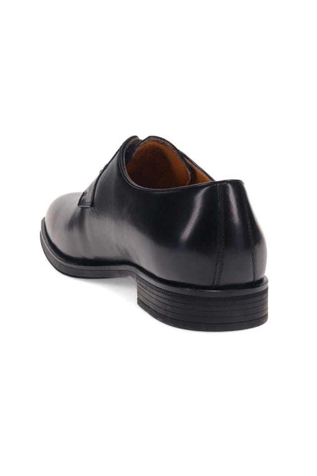 Jones Bootmaker Jones Bootmaker Men's Manchester Wide Leather Lace-ups in Black - 3