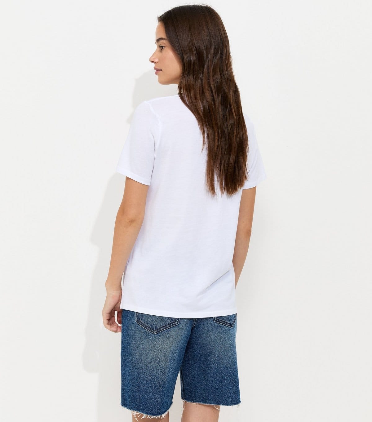 New Look Women's White Cotton Lobster Print Relaxed T-Shirt New Look - 4