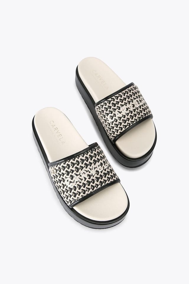 Carvela Carvela Women's 'Sorrento Flatform' Flats in Black - 2
