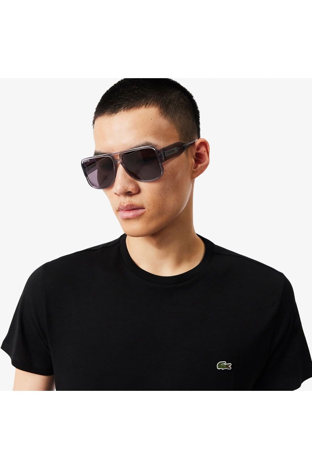 Lacoste Lacoste Men's Logo T-Shirt Black - 4