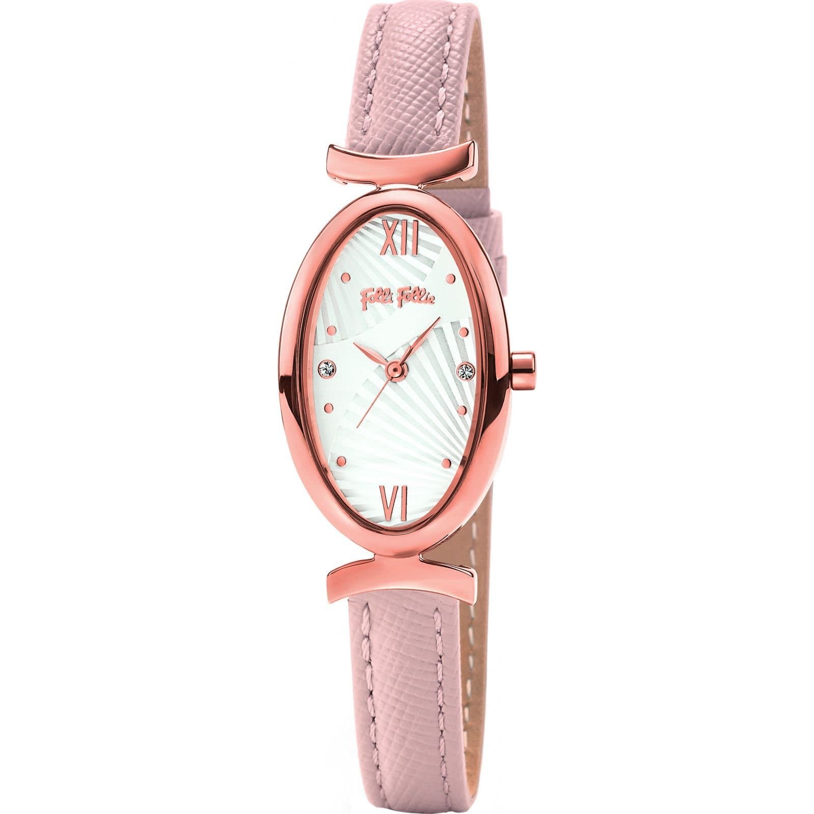 Folli Follie Folli Follie Women's WF16R031SSS 18mm Quartz Watch in Pink