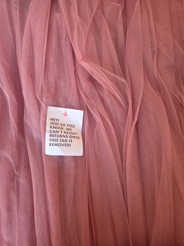 ASOS Design ASOS Blush Pink Tulle Dress - Size 18