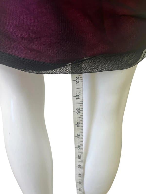 Lipsy Lipsy Chiffon Mini Dress Size 10 Burgundy Beaded Womens NEW EU 38 RRP £65