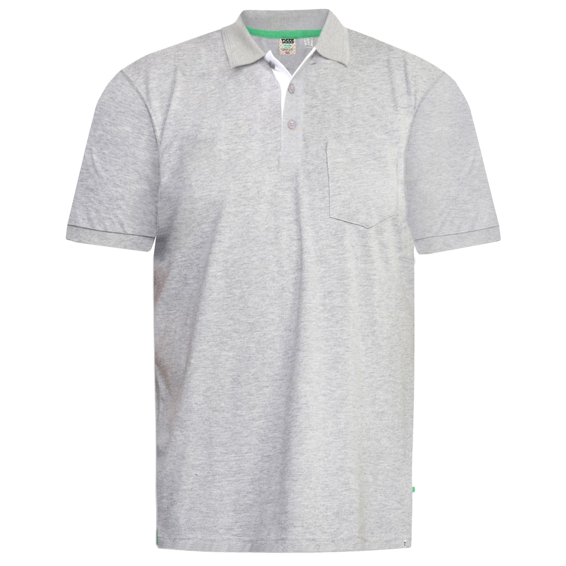 Duke Clothing Duke Clothing Men's Grant Polo Shirt in Grey