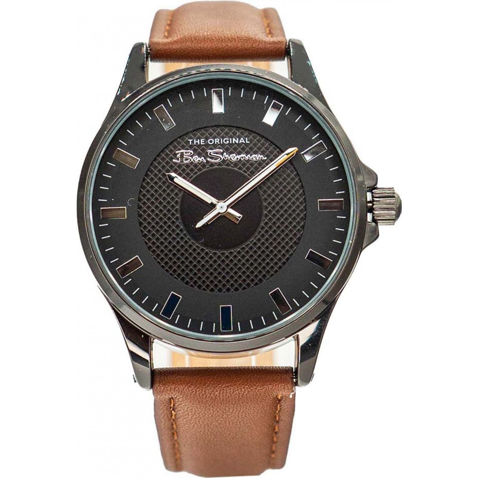 Ben Sherman Ben Sherman Men's BS224 41mm Quartz Watch in Brown