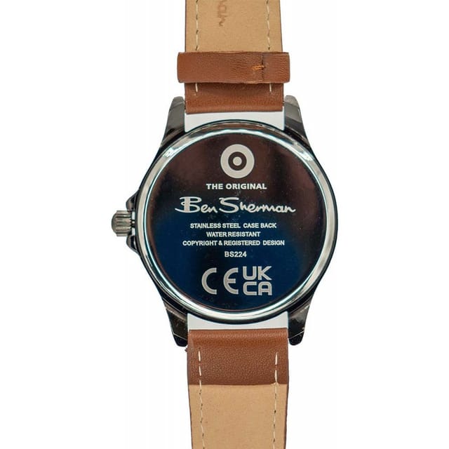 Ben Sherman Ben Sherman Men's BS224 41mm Quartz Watch in Brown - 3