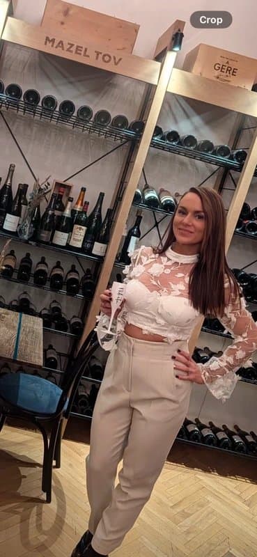 ASOS ASOS luxe - hen party white florare lace top