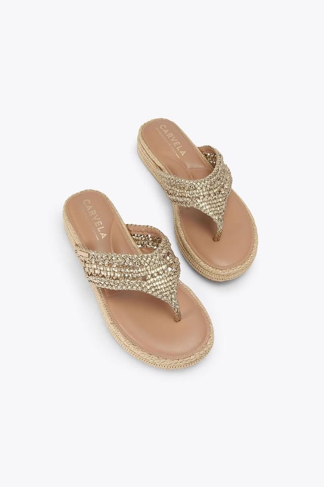 Carvela Carvela Women's 'Portofino Sandal' Sandals in Gold - 2