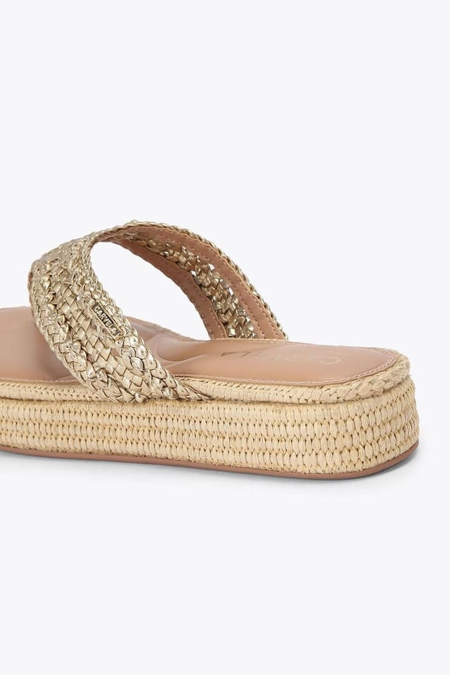 Carvela Carvela Women's 'Portofino Sandal' Sandals in Gold - 3
