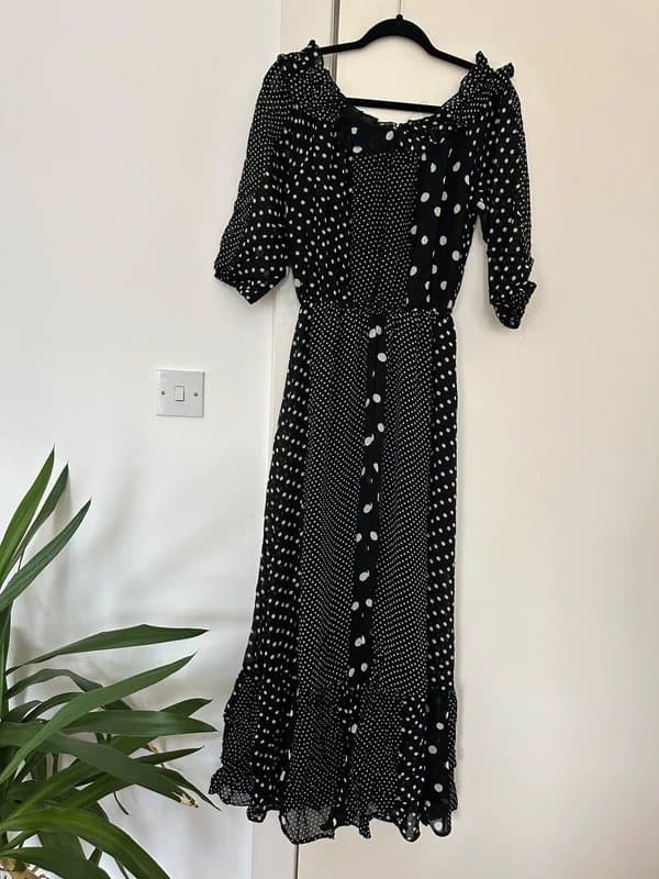 Topshop Polka dot dress