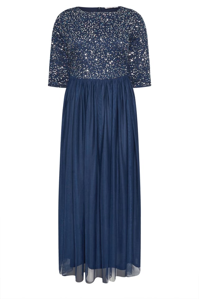 Yours Yours Women's Maxi Dress in Blue - 2