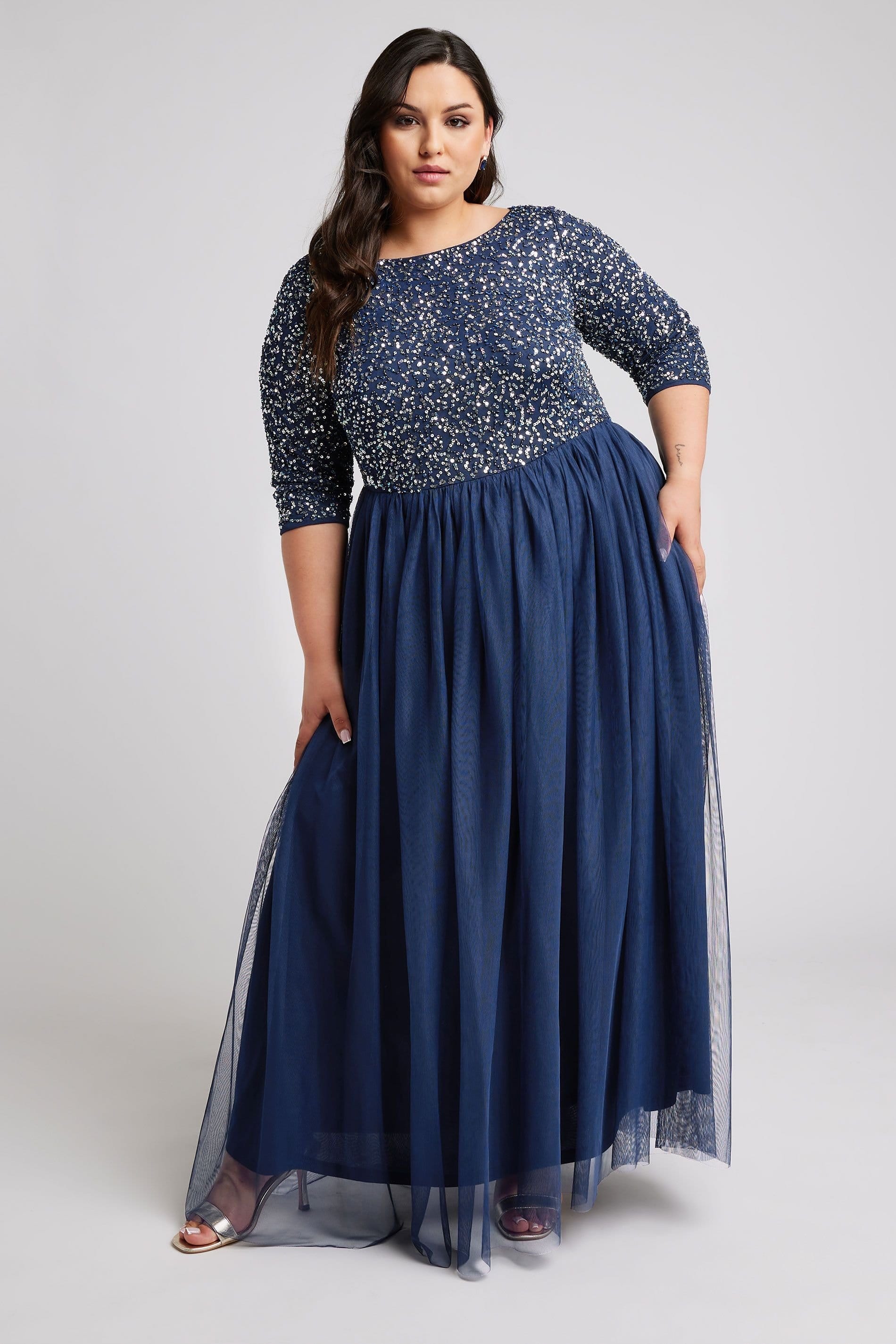 Yours Yours Women's Maxi Dress in Blue - 4
