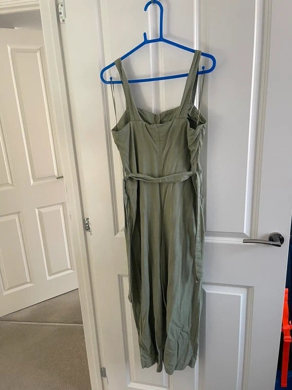 Bershka Khaki Playsuit