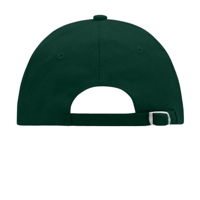 Myrtle Beach Myrtle Beach Men's Raver 6 Panel Sandwich Peak Baseball Cap in Dark Green - 2