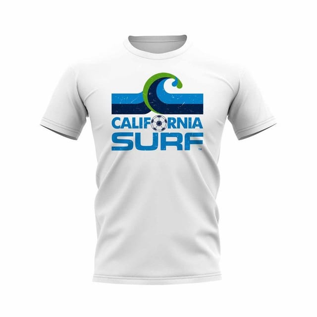 California Surf California Surf Men's Personalised Vintage Badge T-Shirt White - 2