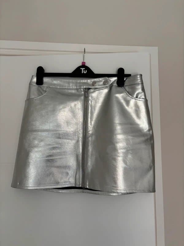 New Look New Look silver skirt