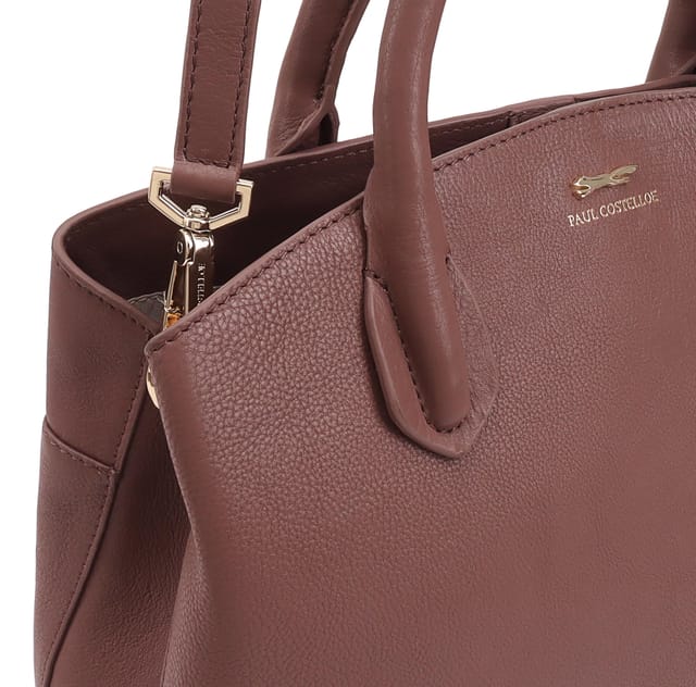 Paul Costelloe Paul Costelloe Women's Lievin Leather Multi Way Bag in Pink - 3