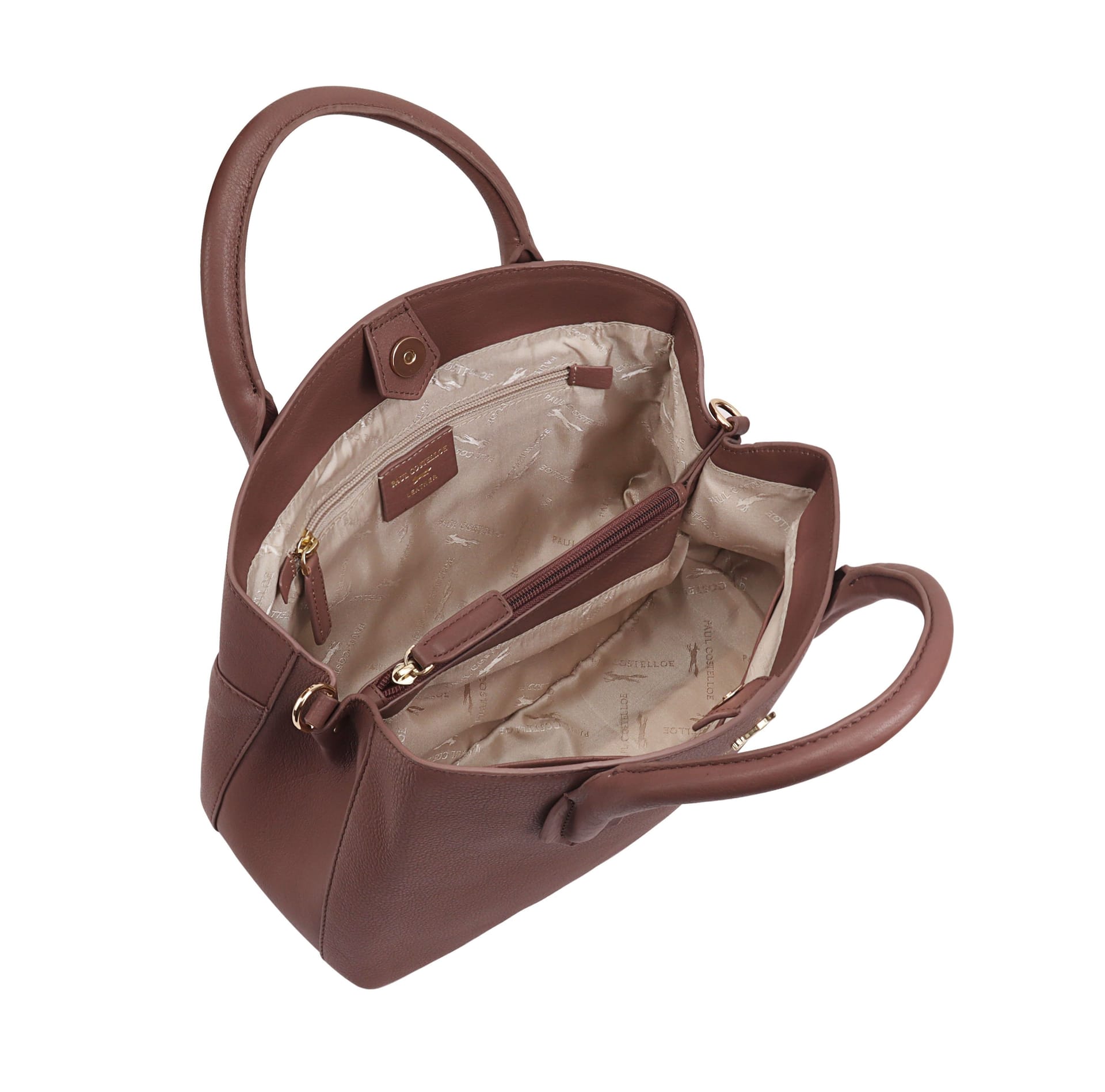 Paul Costelloe Paul Costelloe Women's Lievin Leather Multi Way Bag in Pink - 4